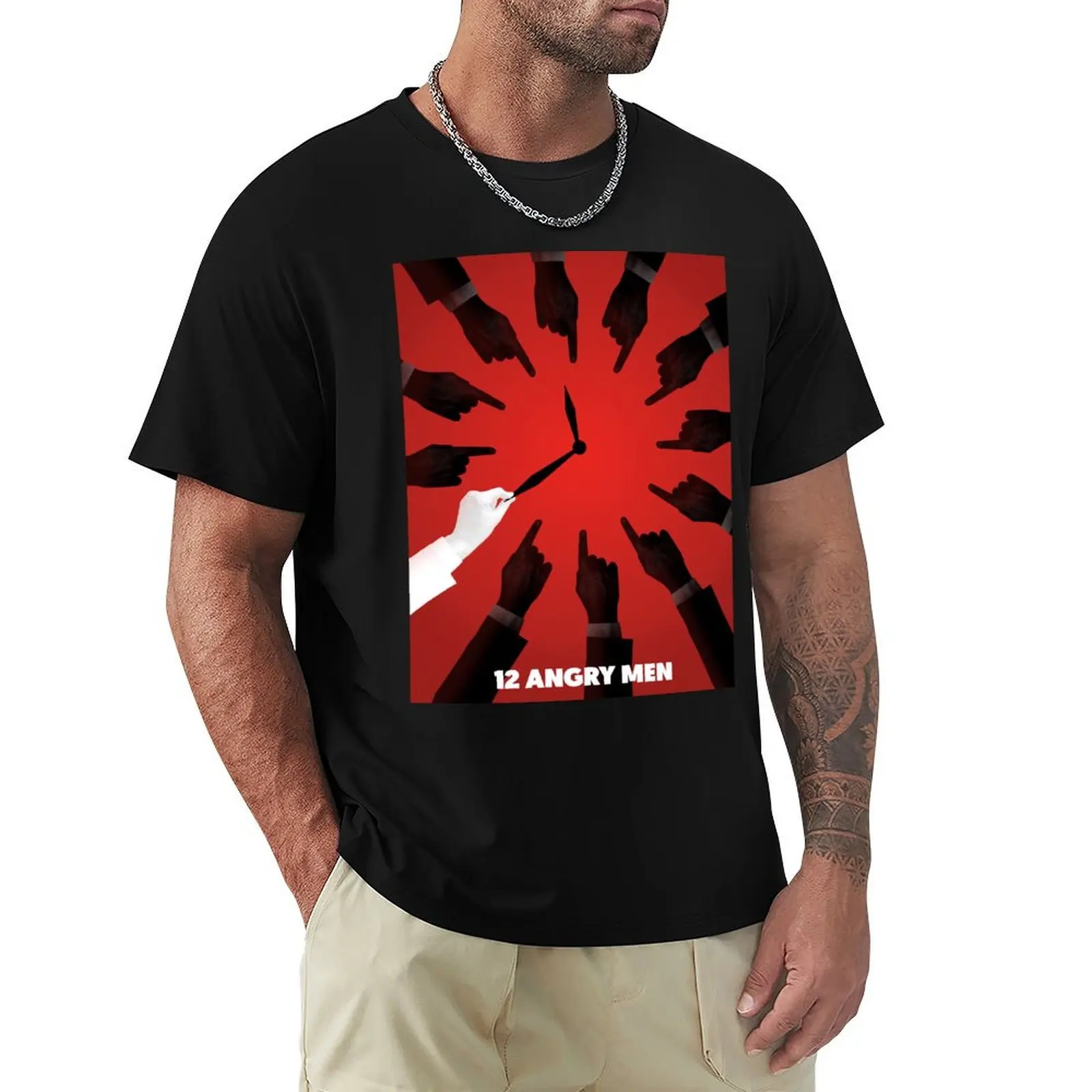 12 Angry Men T-Shirt Streetwear Print Tee Shirt