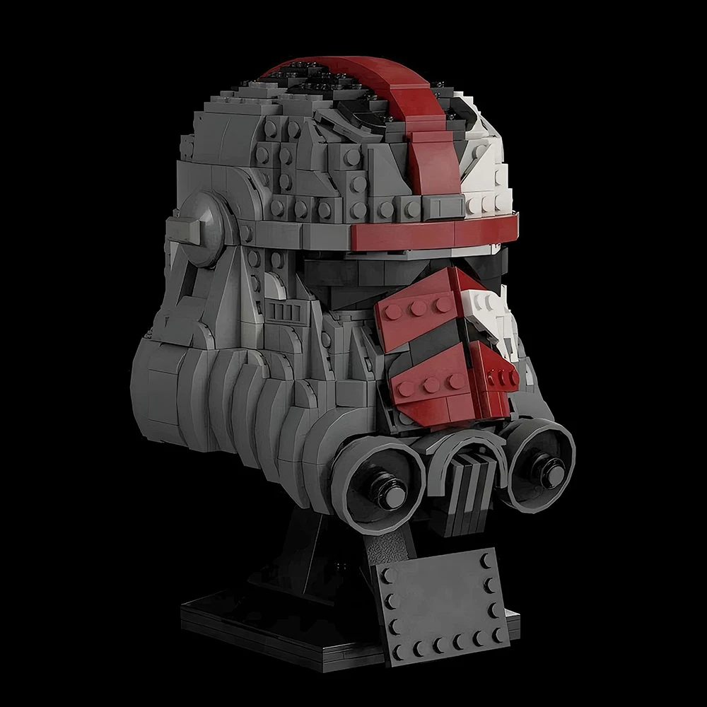 839 шт., шлем Space Battle Bad Batch-охотничий звездный фильм, окончательная коллекция строительных блоков, образовательная сборная модель, игрушка в подарок