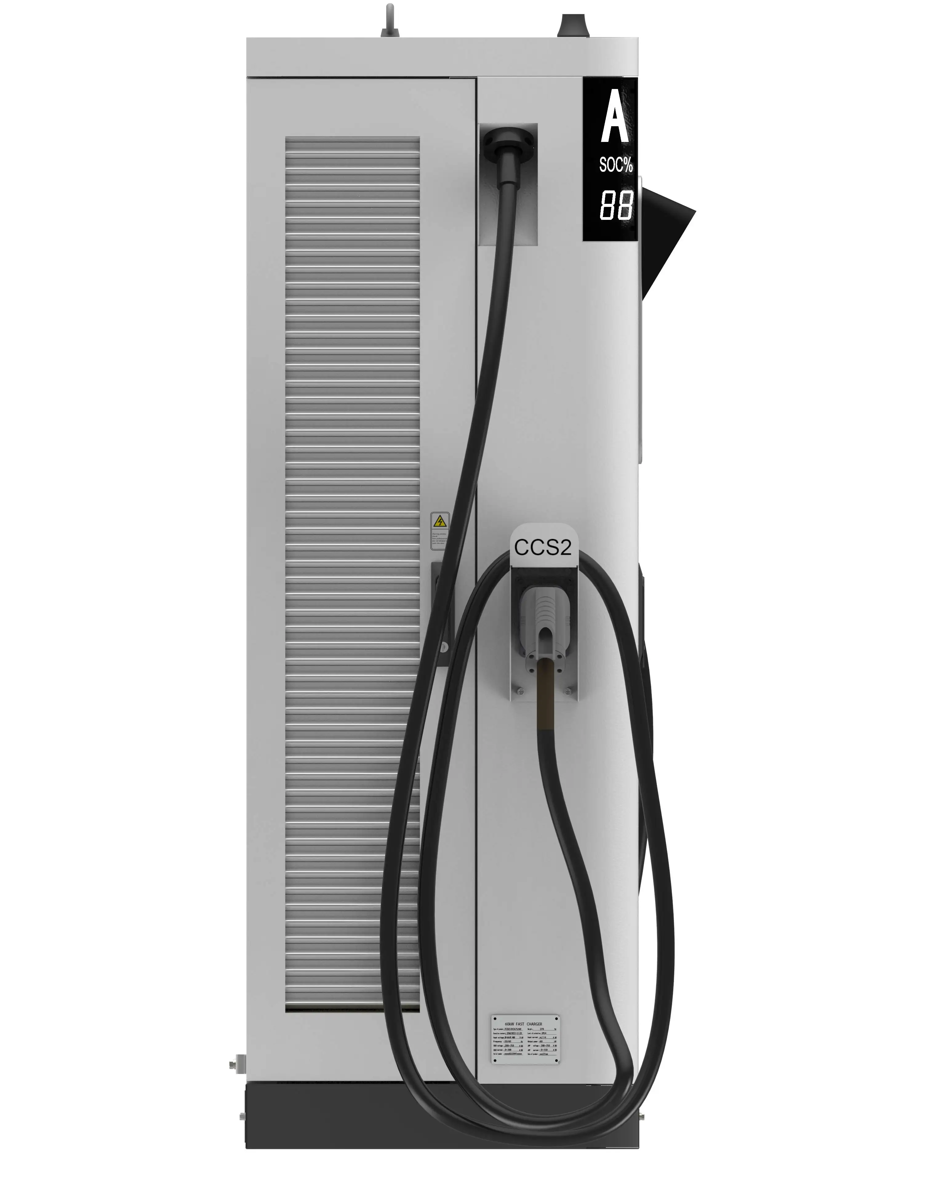 Hot คุณภาพสูงชั้นติดตั้ง Fast Ev Car Charger ระดับ 3 DC 30KW/60Kw/120KW/180KW OCPP CCS และ CHAdeMO EV สถานีชาร์จ