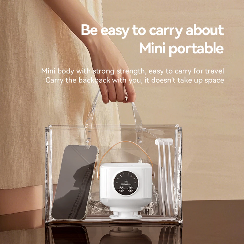 Mini ventilador de teto recarregável usb grande ventilador de vento lâminas removíveis lâmpada noturna iluminação 7200mah capacidade ventilador ao ar livre doméstico