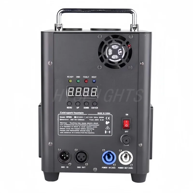 700W Cold Sparks Machine Indoor Outdoor DJ Party Wedding Stage Equipment Wireless Remote Firework Machine