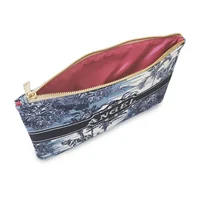 Graceful Customizable Name Women's Canvas Clutch Makeup Bag Purse Party Weekend Vacation Travel Cosmetic Bag Mobile Pouch Wallet - Image 6