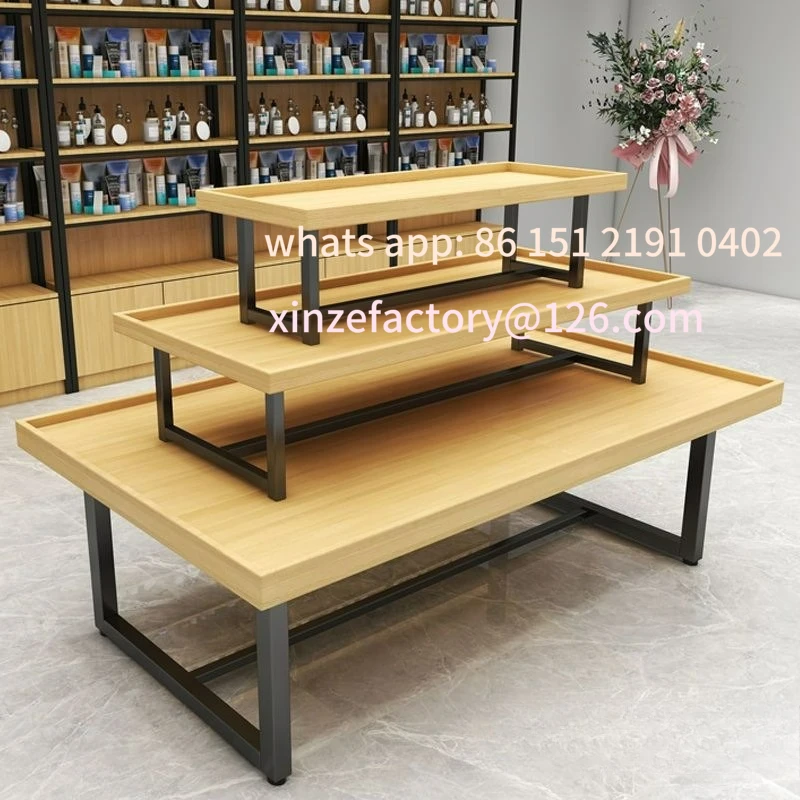 

Customizable display stand Cosmetics three-layer supermarket shoes Nakajima display stand