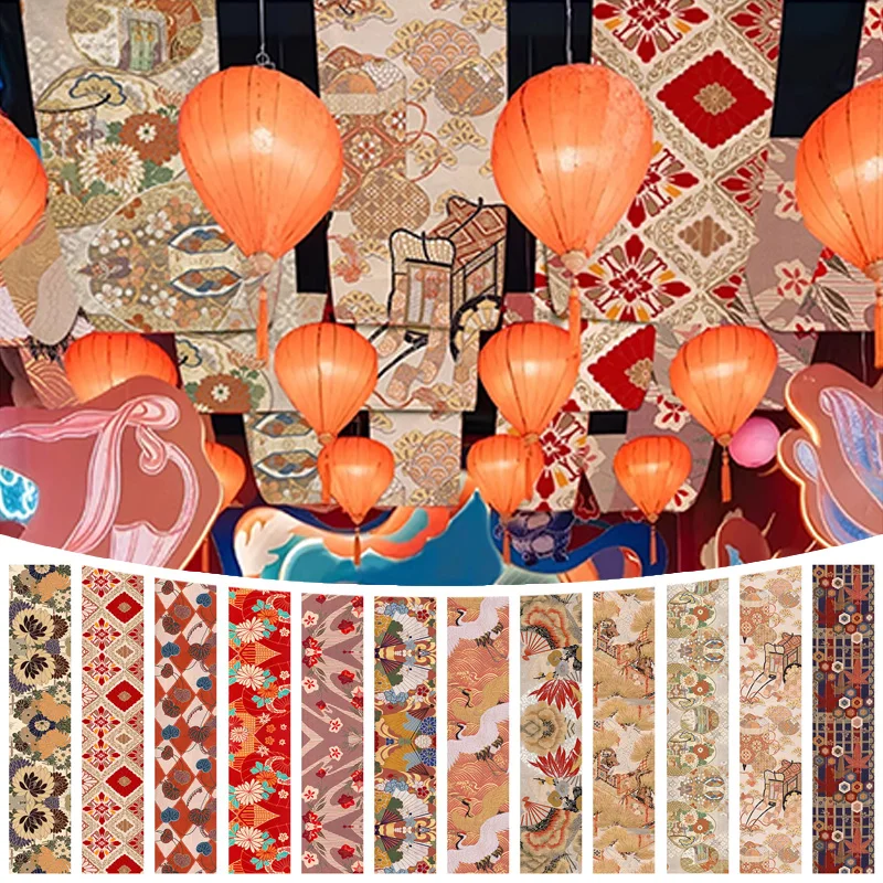 Japanese Ceiling Hanging Cloth Valance Curtain For Izakaya Restaurant Barbecue Shop Ceiling Atmosphere Interior Decor Supplies