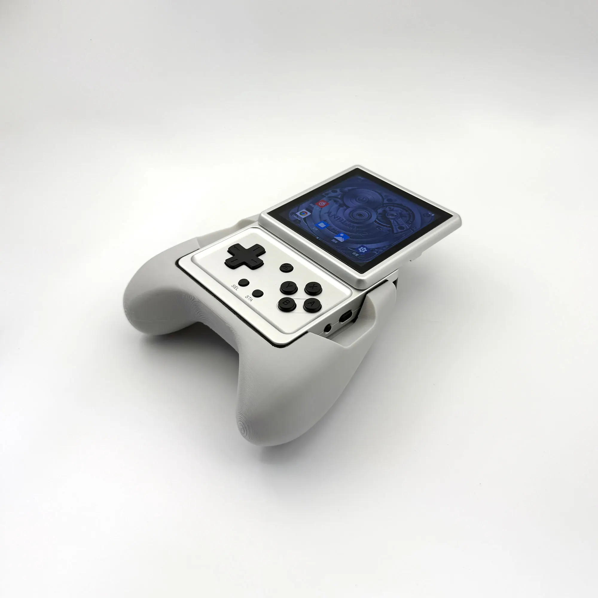 RG ROTATE Grip Wygodny uchwyt Drukowany w 3D grip do konsoli Anbernic RGRotate Elegancki i lekki design Ergonomiczne akcesoria — zdjęcie produktu 3