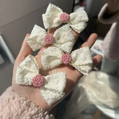 8 best sales सफेद बाल क्लिप - №7