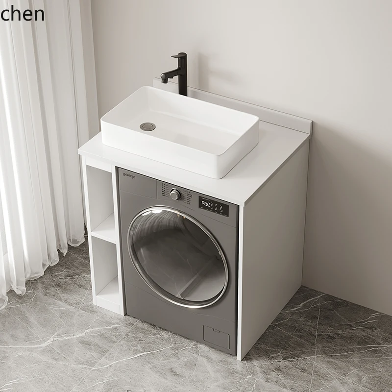 

HXL ceramic counter basin washing machine cabinet laundry pool washbasin significant other