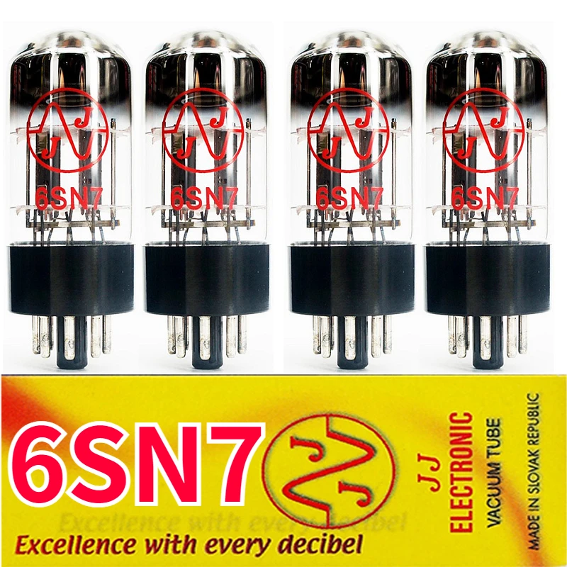 JJ 6SN7 Vacuum Tube Replacement 6N8P CV181 ECC32 5692 Push Tube Factory Test and Matching Power Amplifier