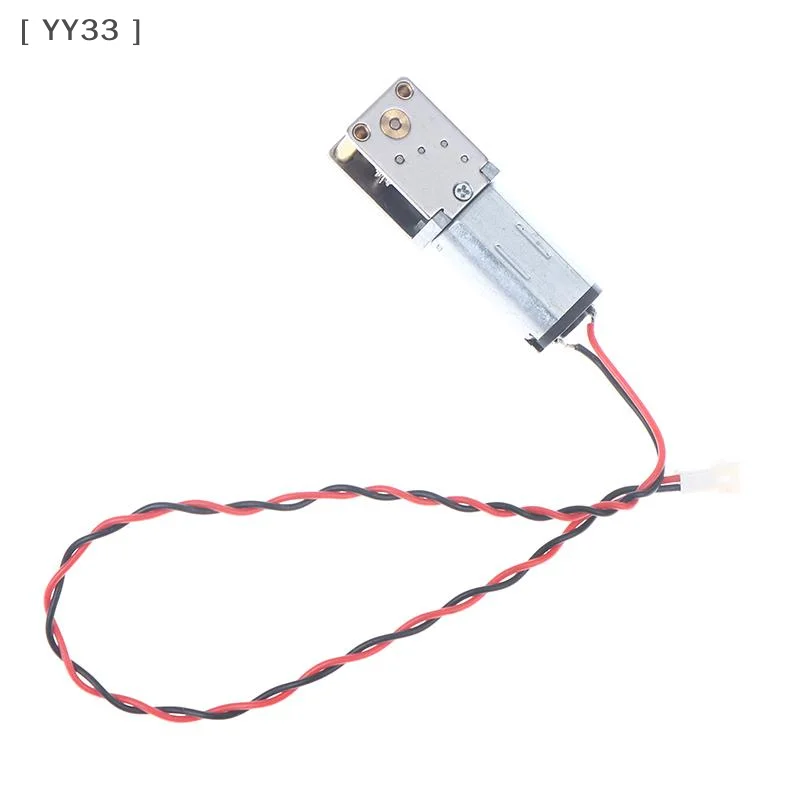 محرك تخفيض تروس الدودة الصغيرة N30، تيار مستمر 3-6 فولت، طاقة منخفضة 42 مللي أمبير، 10 دورة في الدقيقة، للسيارة الذكية، مشاريع Robot DIY [YY33].