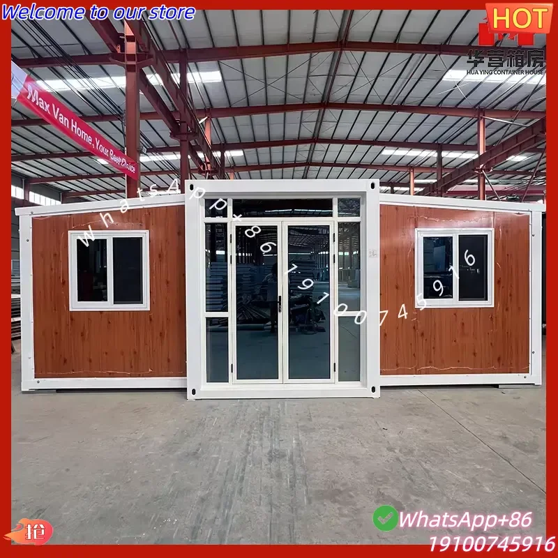 2026CE Hot Sale 20FT Modular Prefab Steel Container Convenient Expandable Home
