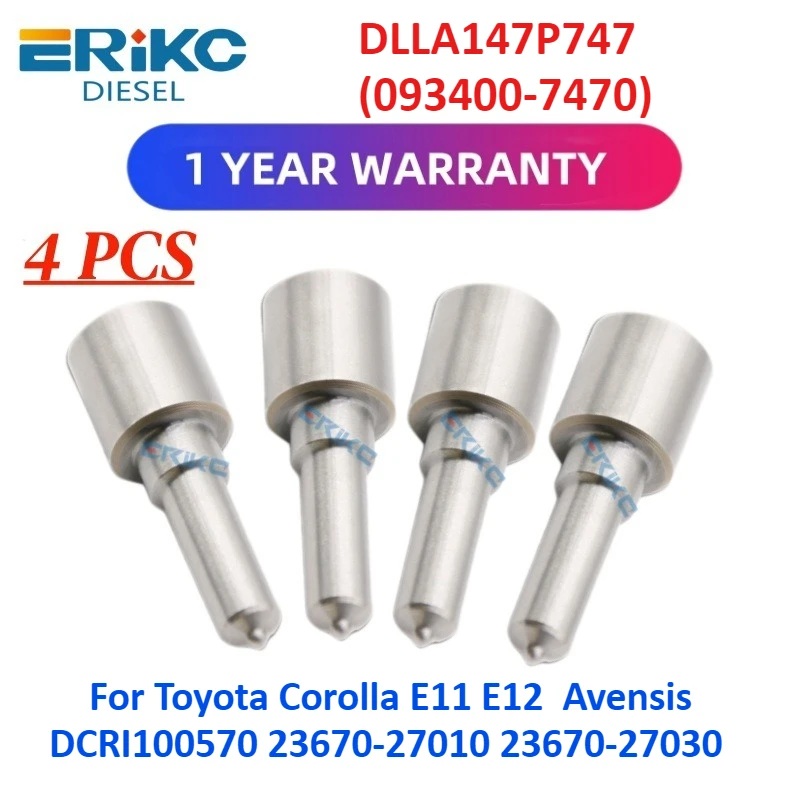

Форсунка D4D DLLA147P747 (093400-7470) для Toyota Corolla E11 E12 Avensis DCRI100570 23670-27010 23670-27030