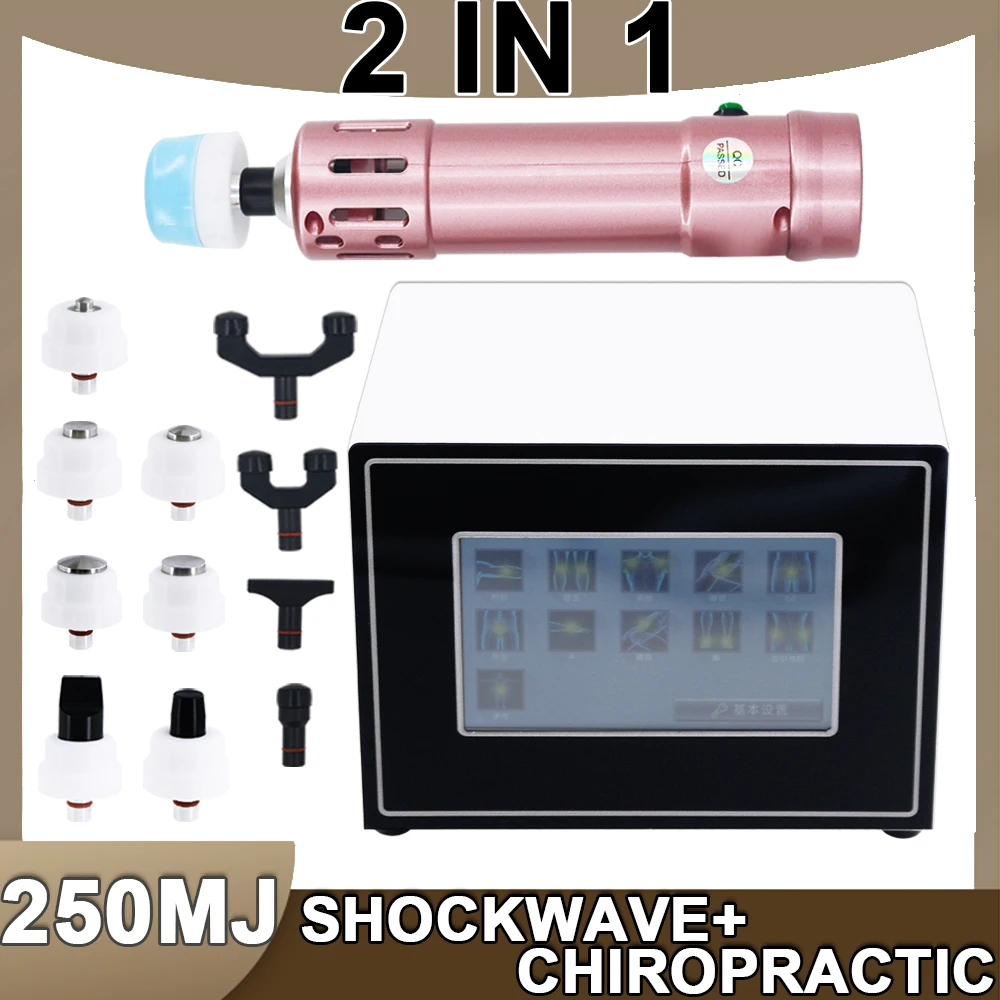 

2 in 1 Shockwave Therapy Machine For Erectile Dysfunction Relief Shoulder Waist Pain Massager Health Care Professional