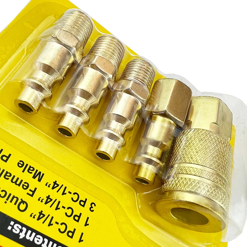 5Pcs NPT Thread Pneumatic Quick Connector Rapiditie For Air Hose Fittings Coupling Compressor Accessories Release Fitting view 6