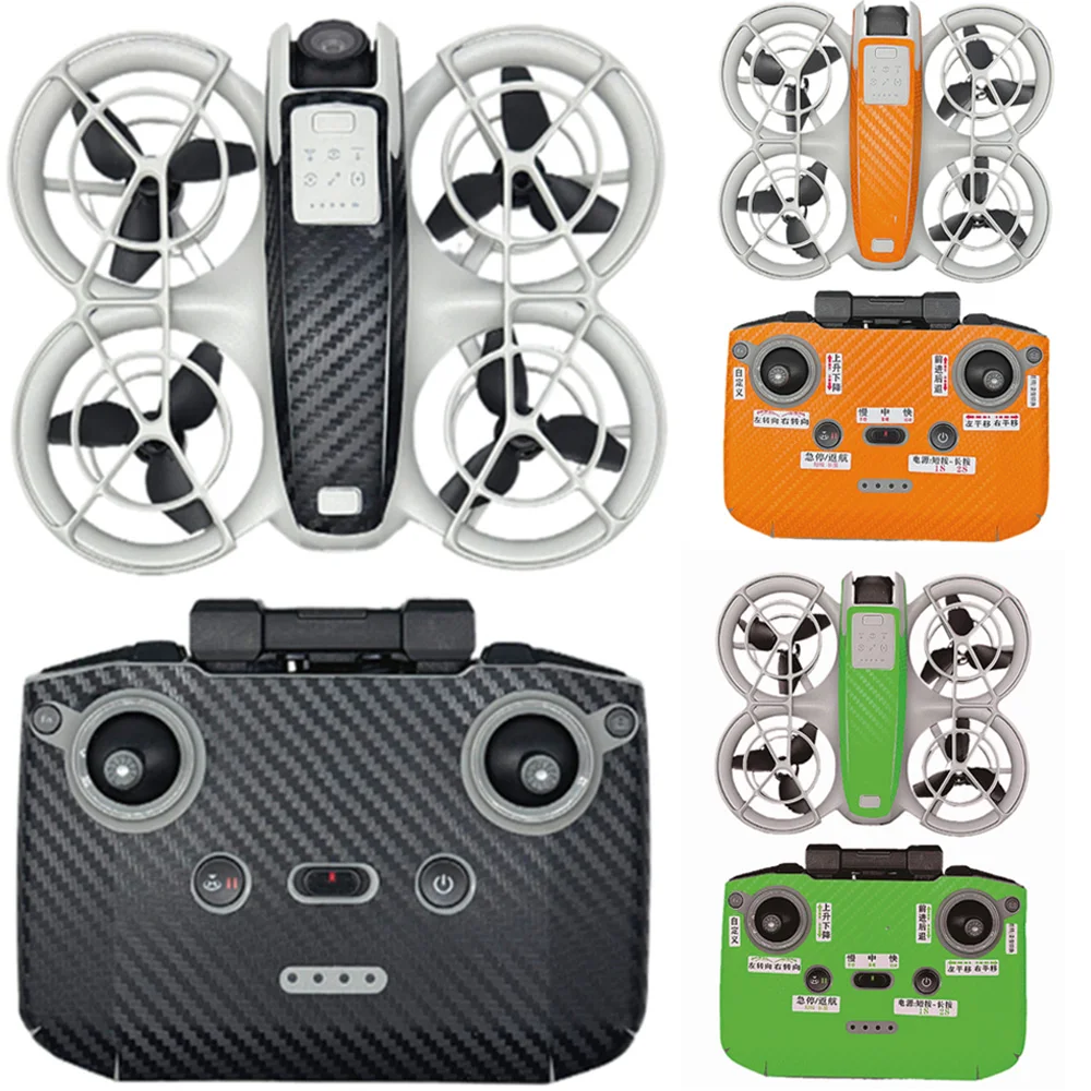 

For DJI Neo Skin Anti Scratch Sticker Carbon Fiber Drone Remote Control PVC Skins Accessories