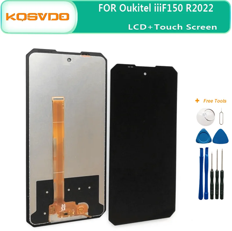 

6.78" Original Oukitel iiiF150 R2022 LCD Display and Touch Screen Digitizer Assembly Replacement For F150 R 2022 Phone lcd +Tool