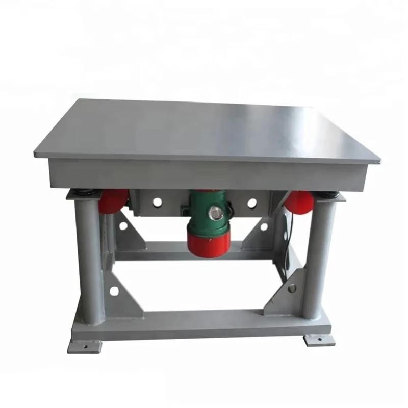 Electrical Equipment Concrete Vibrating Table Interlock Table Vibrator