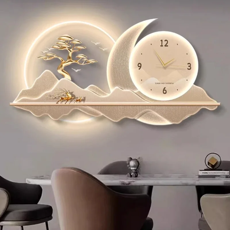 Modern Quality Wall Watch Clock Original Custom Modern Luxury Wall Clock Large Classic Metal Relojes De Pared Wall Decoration