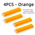 4pcs orange