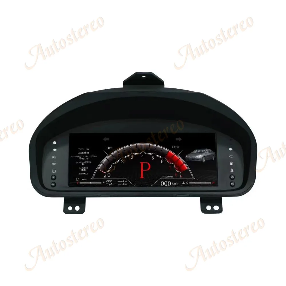 12.3 Inch Car Digital Cluster For Honda Accord 2003 -2007 LCD Dashboard Auto Speedometer Virtual Cockpit New Upgrade