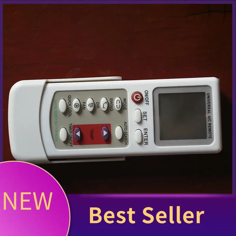 M07K-KT-109II Control remoto de aire acondicionado reemplazo Universal aire acondicionado pantalla LCD Control remoto con Base
