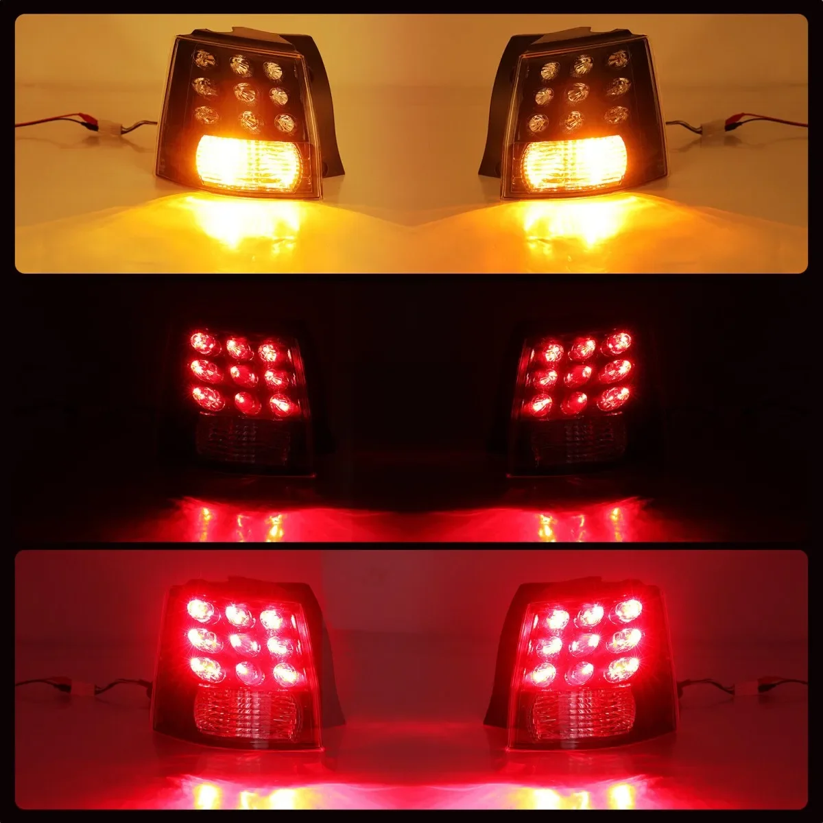 Car Rear Tail Light Brake Lamps Assembly Taillights For Mitsubishi Outlander EX 07~13 Rear Brake Stop Lamp 8330A379 8330A380