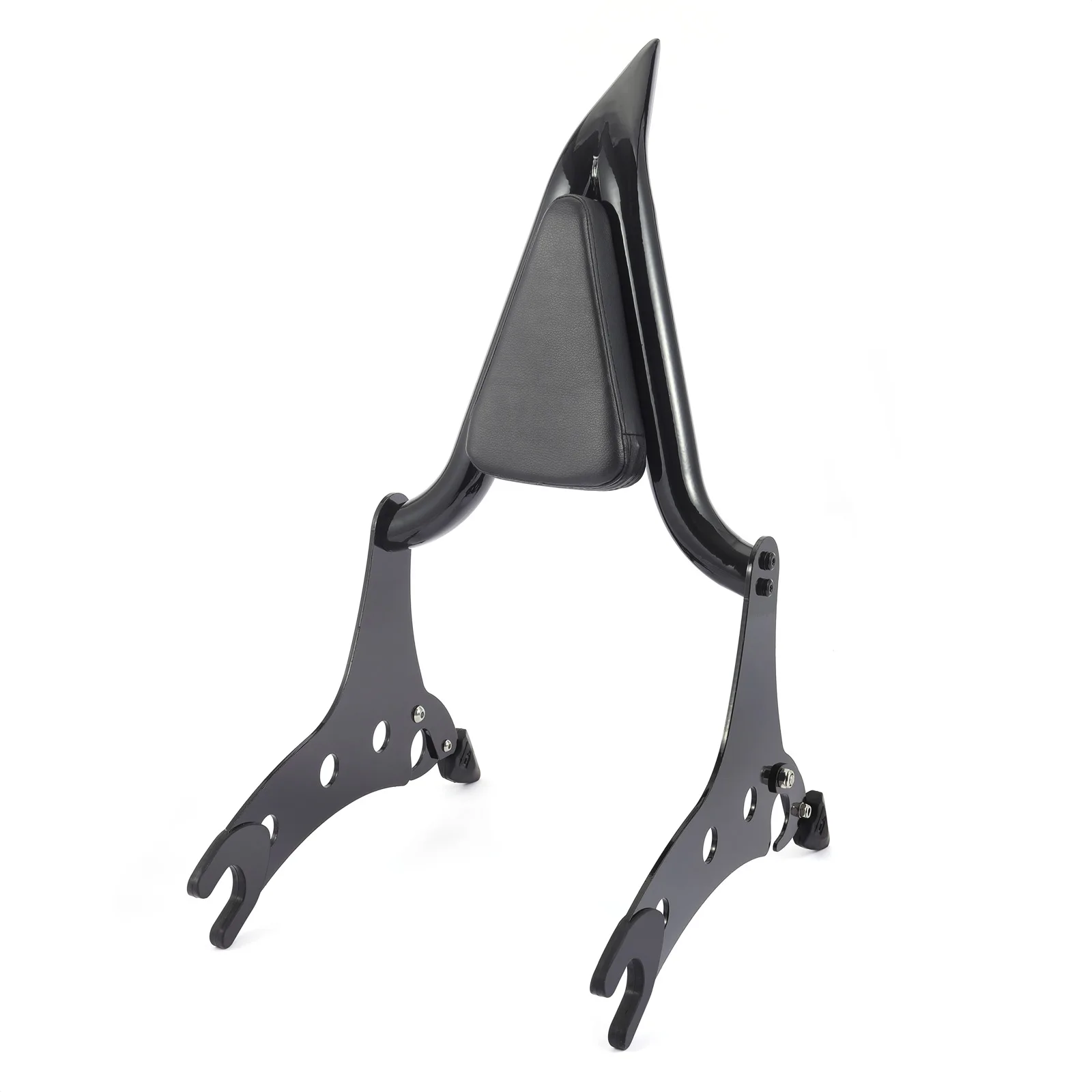 Czarny odłączany tylny zagłówek pasażera Sissy Bar do Indian Chieftain Roadmaster Springfield Challenger Dark Horse 2014-2024