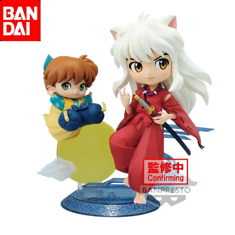 

Bandai Original Q Posket Together Shippou InuYasha Anime Action Figure Toys For Boys Girls Kids Children Birthday Gifts Model