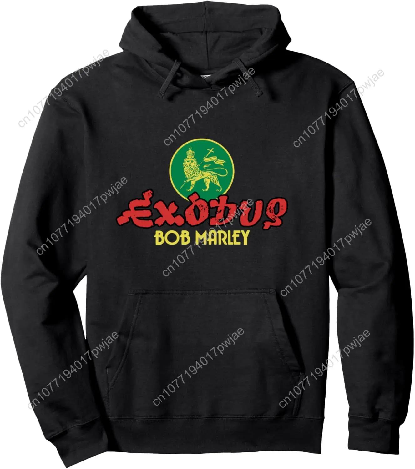 

Bob Marley Exodus Lion Black Pullover Hoodie