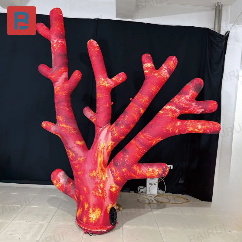 

Надувные кораллы и водоросли, воздушные модели из растительного материала с воздуходувкой, декор для мероприятий в торговых центрах на открытом воздухе