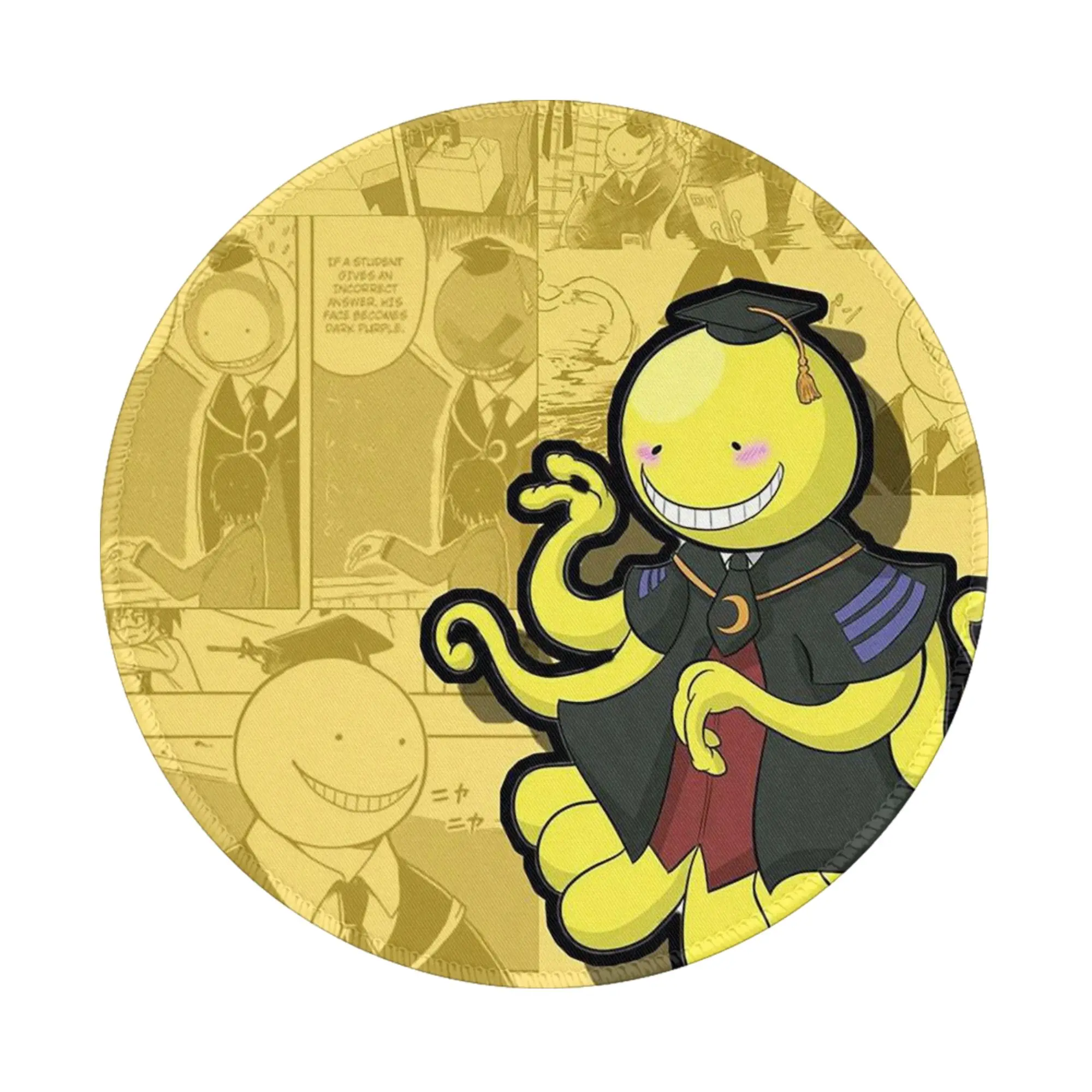 Assassination Classroom Octopus Koro Sensei Mouse Pad Computer Keyboard Mouse Mat Gaming Laptop Desk Mat Accessories Table Mats