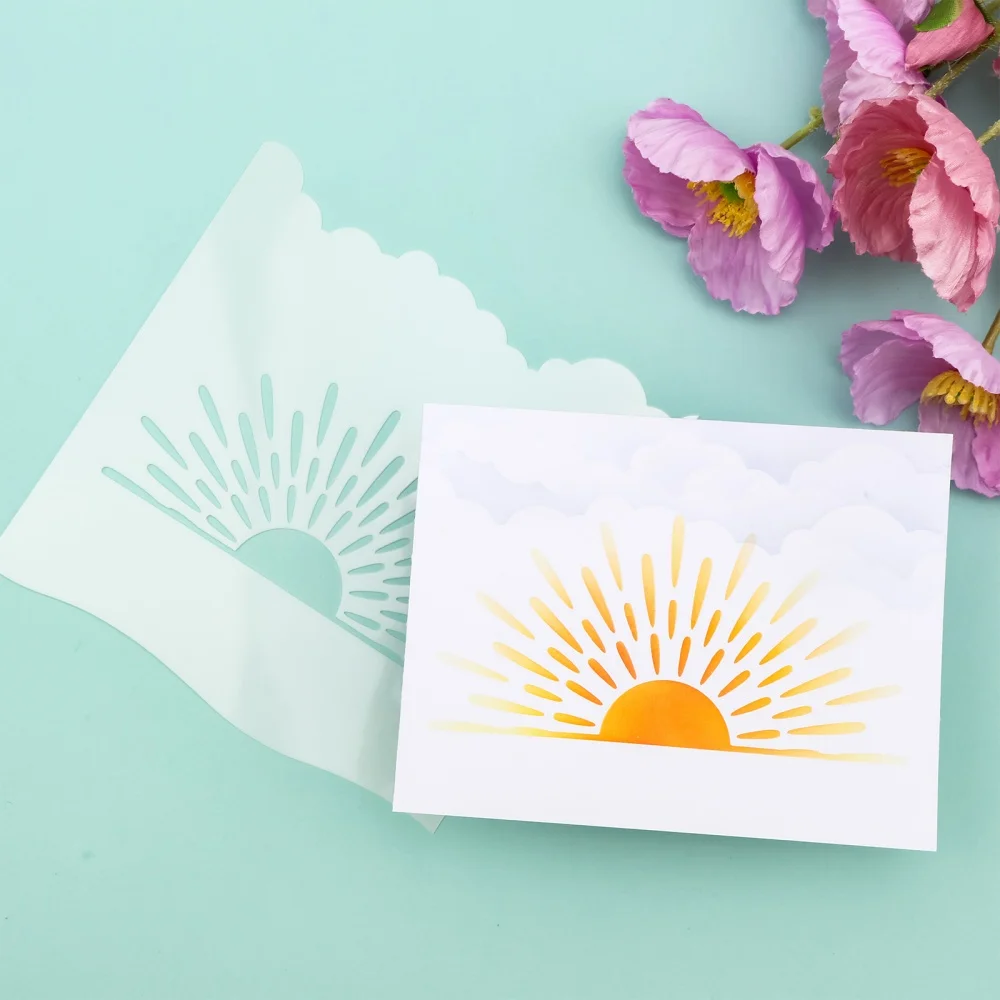 

10pcs/set 6x6inch DIY Layering Stencils Painting Scrapbook Coloring Embossing Album Decorative Template