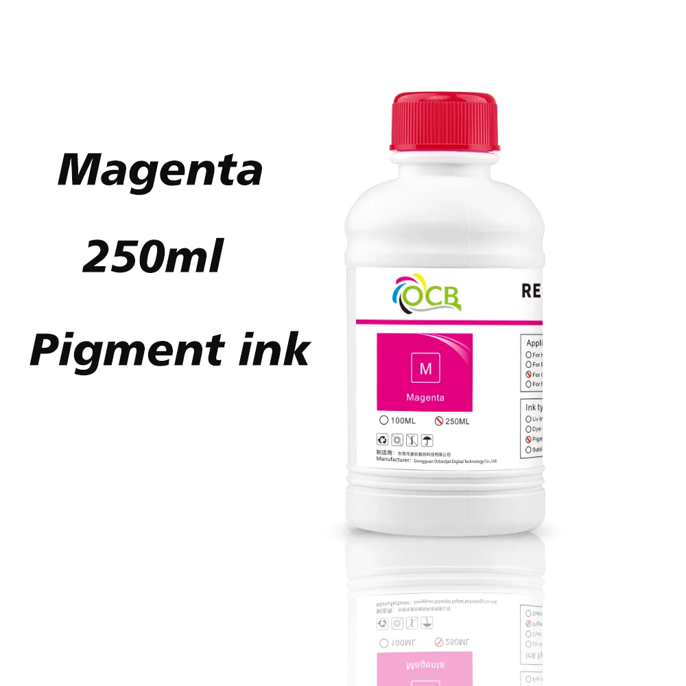 Imagem -04 - Tinta Pigmentada para Impressora Jato de Tinta Tinta de Recarga para Canon Pfi 120 320 307 707 Tm200 Tm200 Tm-205 Tm300 Cores