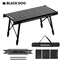 Naturehike Blackdog IGT Table Folding Camping Lifting Height Aluminum Alloy Adjustable BBQ Lightweight Portable Outdoor Desktop