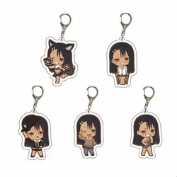 6CM Charm Anime Nagatoro Hayase Acrylic Stand Model Figure Cosplay Plate Holder Topper Birthday Fans Christmas Gift Acrylic Keyc