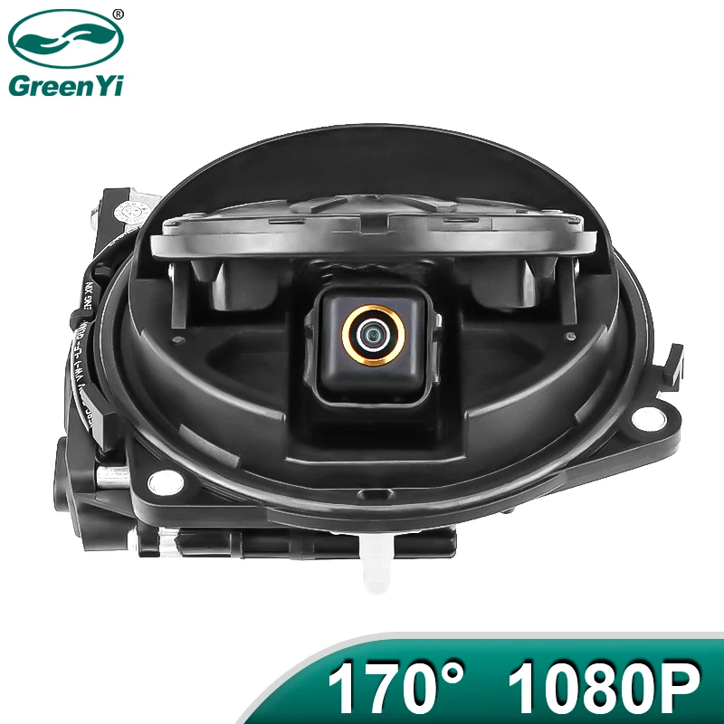 170 °   AHD 1080P Flip Emblem Rear View Kamera cofania do VW Golf 6/7/8 Polo CC Beetle Magotan B6 B7 B8 EOS T-roc Passat