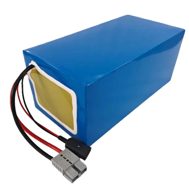 lithium 72V 60Ah lifepo4 battery pack BMS 24S 76.8V deep cycle for 5000W 3500W Golf carts, small two-wheeled vehicles