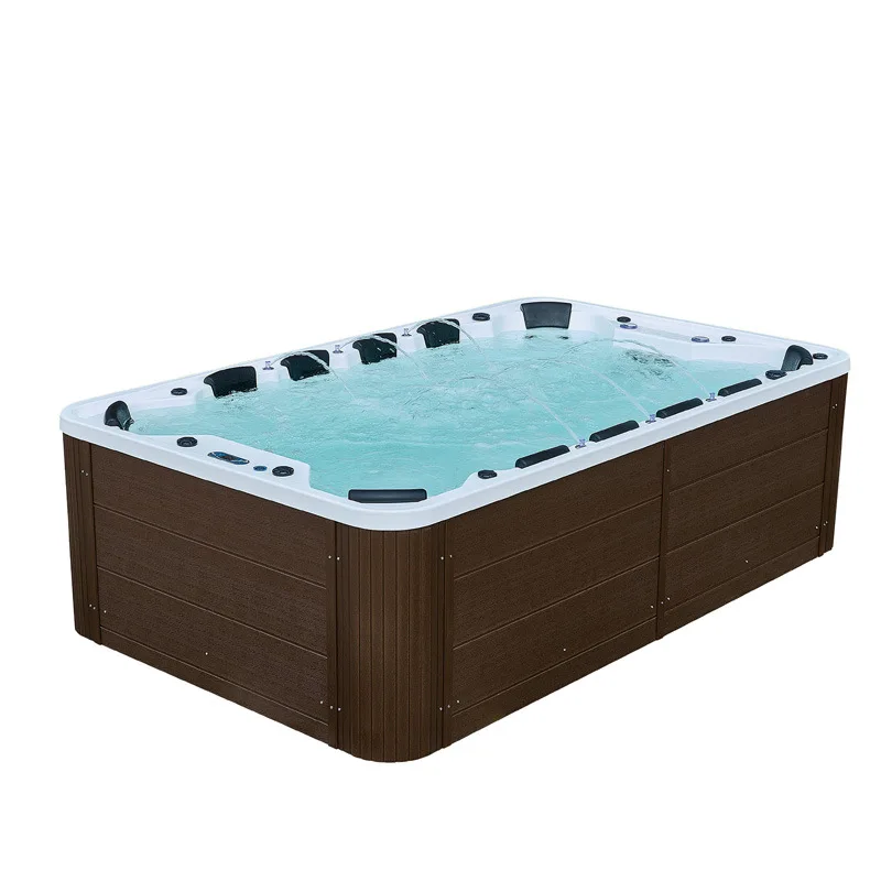 Acrylic outdoor bathtub massage surfing constant temperature overall intelligent spa