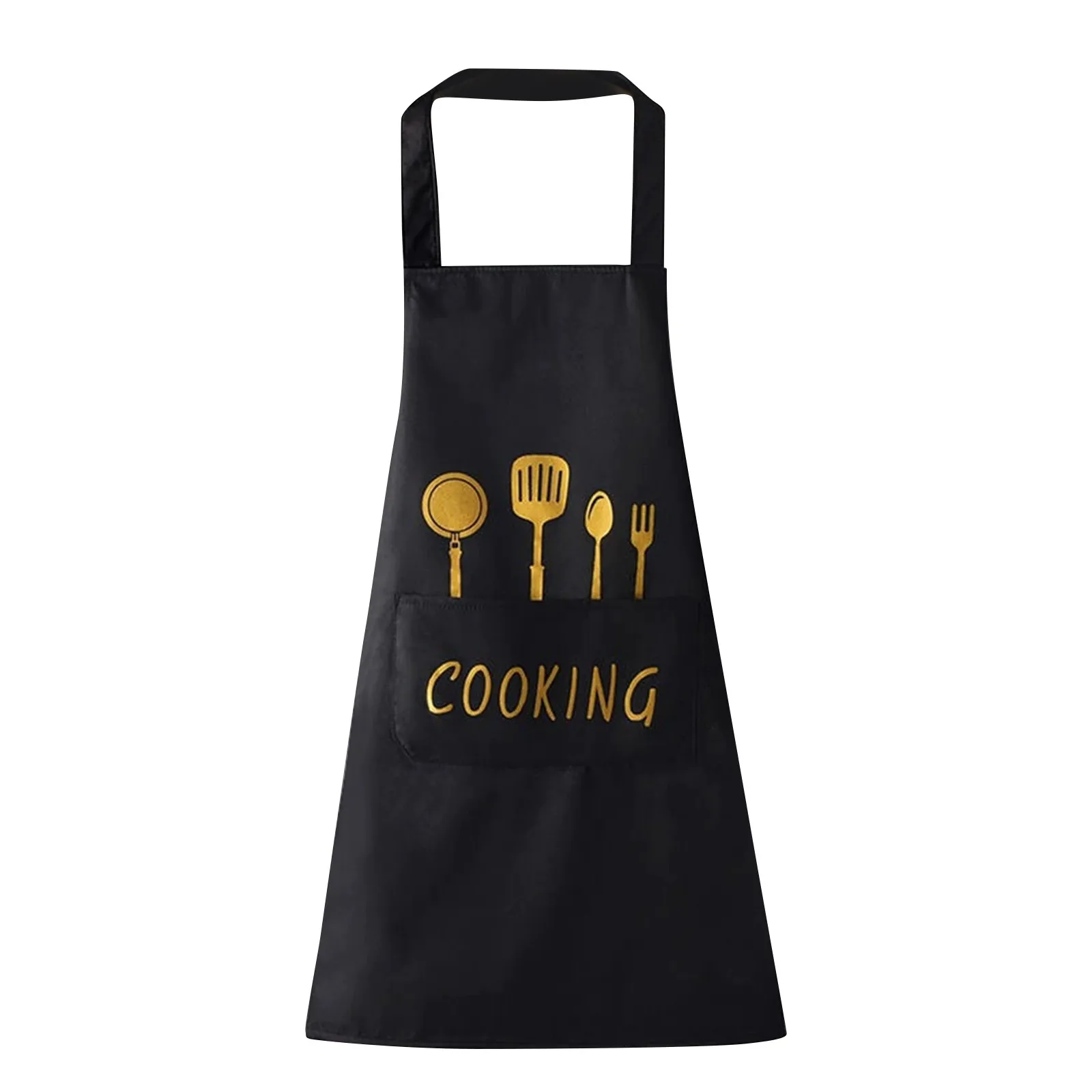 Cotto Linen Striped Apron With Thin Cotton Fabric Waistband For Stain Oil Resistance Coffee Overalls Apron Kitchen Accessories