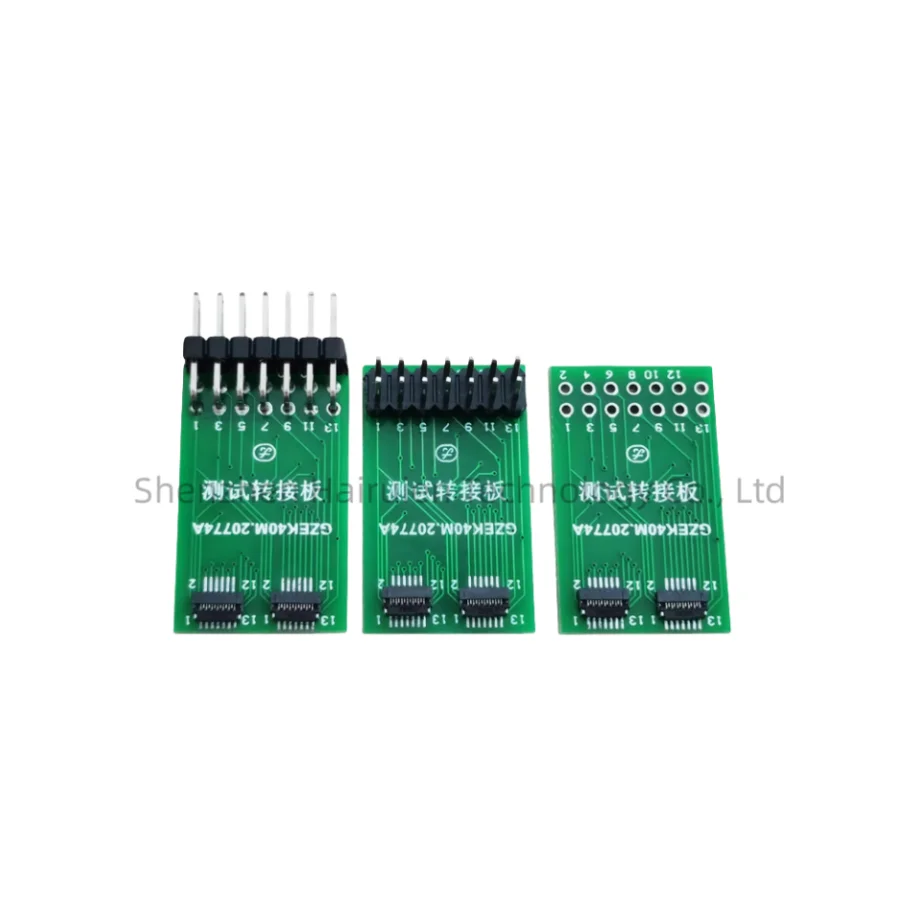 Placa adaptadora de espaciado 0,3 escalonado de 13 pines LVDS MIPI LCD pantalla táctil FPC placa adaptadora de cable flexible