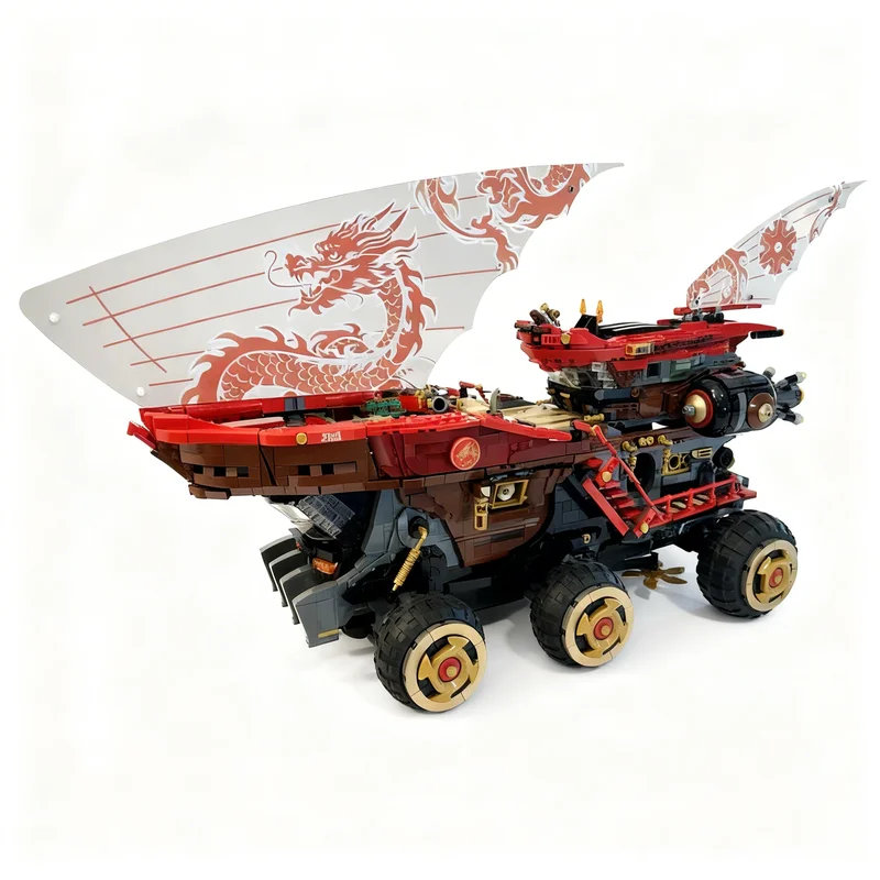 6656pcs MOC UCS Ninjia Land Bounty Model Building Blocks Christmas Gift Toy Art Education Collection Creative DIY Assemble Craft