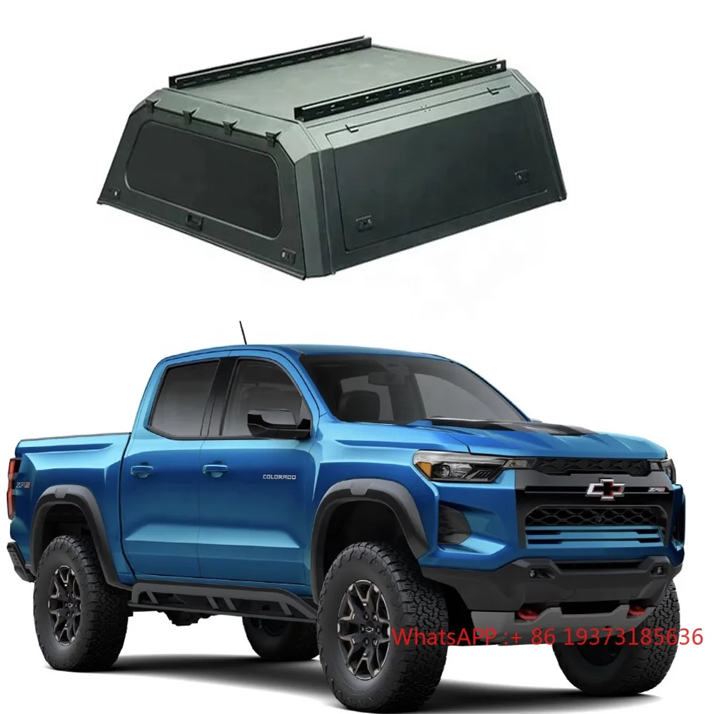 

4wd алюминиевый пикап для кемпера, лотки для Ute для кемпинга, навесы с твердым верхом для Holden Colorado Chevrolet Silverado 1500, 5 футов, 5,8 футов