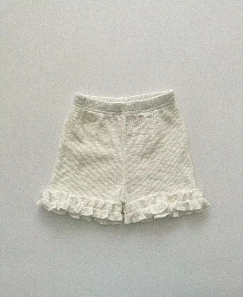 K2428 Unisex Baby Summer Shorts Pure Color Versatile Children's Clothing for Boys And Girls Toddler Essential Wardrobe Item