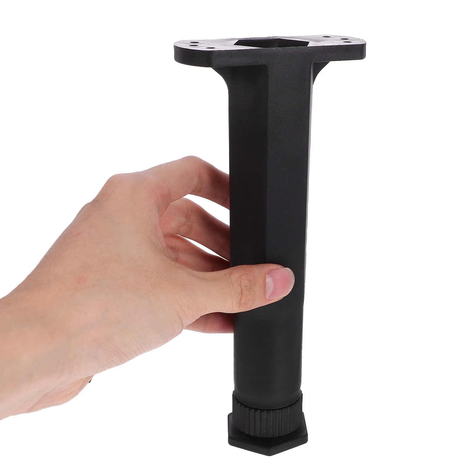 

2pcs Adjustable Height Frame Support Legs 19.5-37.5Cm Heavy Duty Furniture Replacement Feet T-Shaped Design Reinforcement Kit