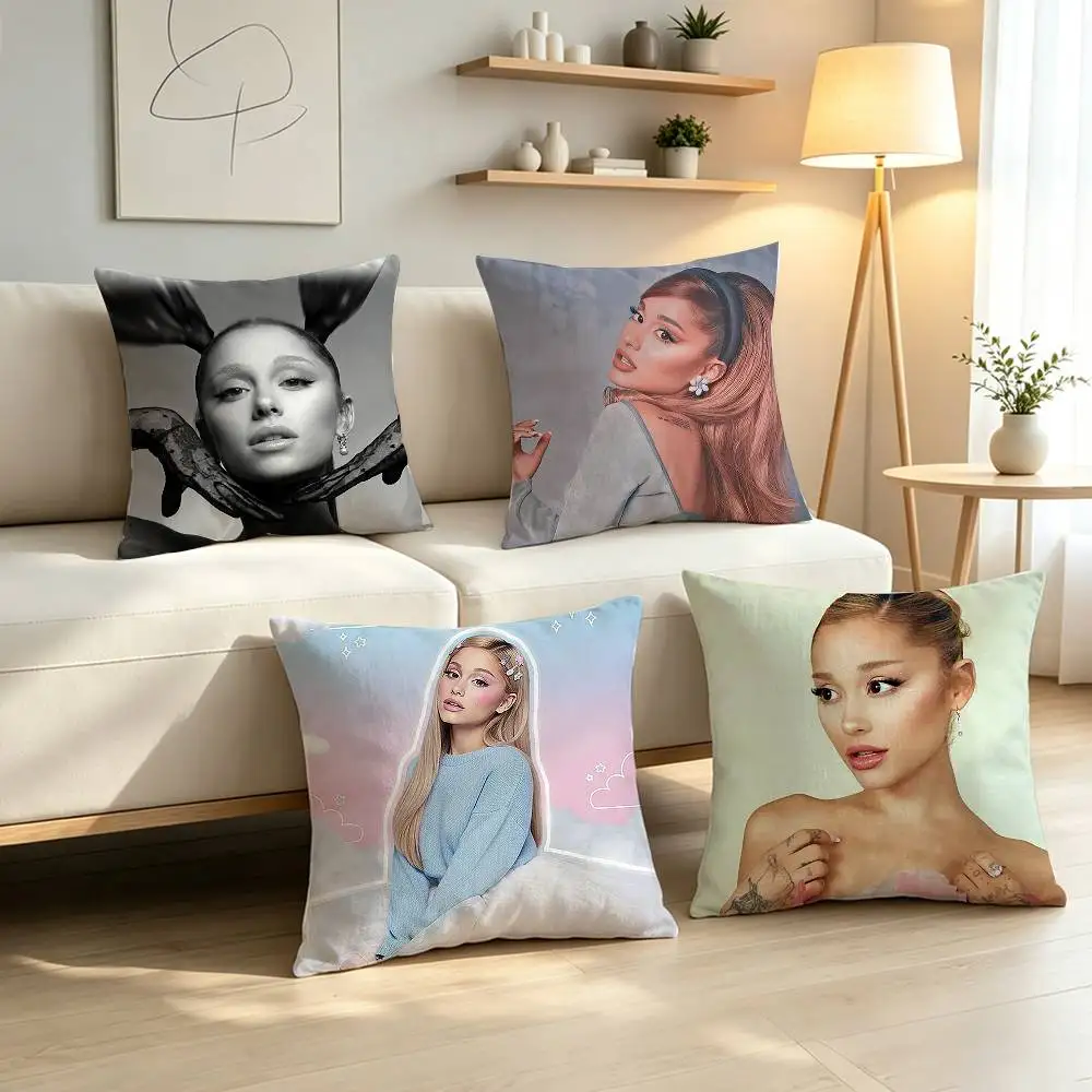 Dangerous Woman Ariana G-Grande Pillow Case Pattern Printed Pillowcase For Living Room Sofa Cushion Cover