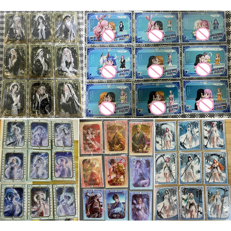 

Anime One Piece SY LF MGR SX Cards Robin Nami Hancock Perona Vivi Collection Cards Christmas Birthday Gifts Children's Toys