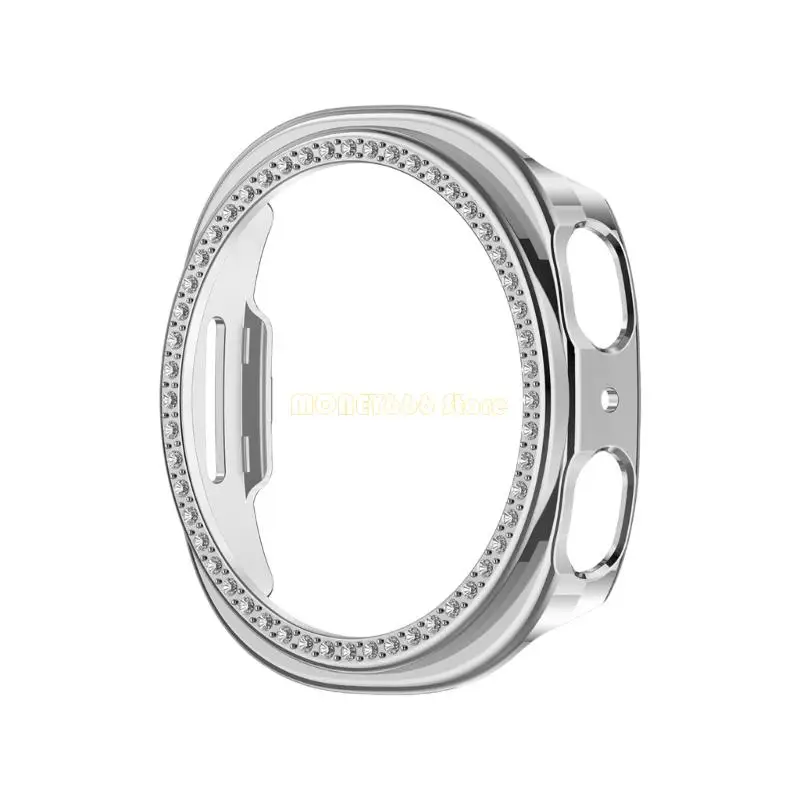 F62C SHELL Bumper Protector Buzel Rings Cubra Shell para relógio 8 44mm 40mm estojo capa à prova arranhões 44 mm