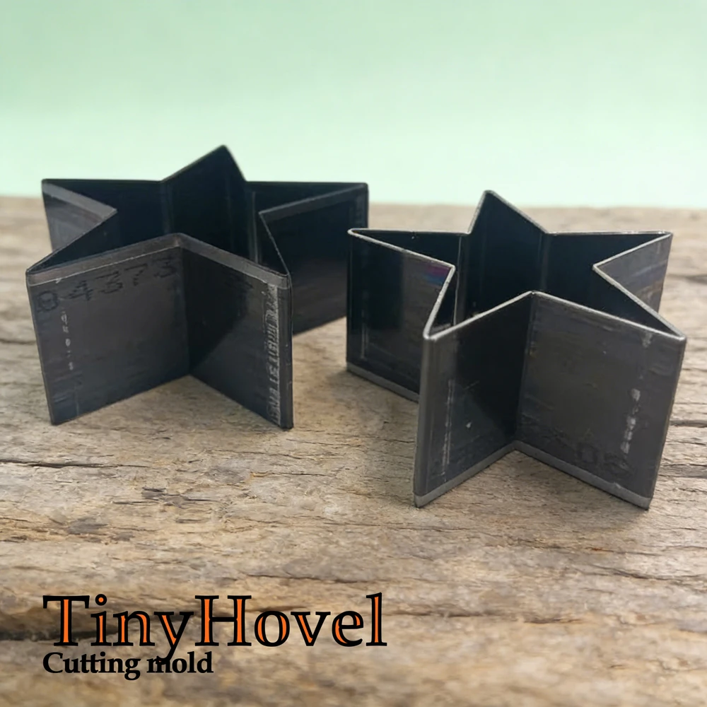 20mm-100mm Star Steel Rule Die Cut, Steel Cutting Mold for Leather, Steel Punch -Cutter for leather crafts (NB041)