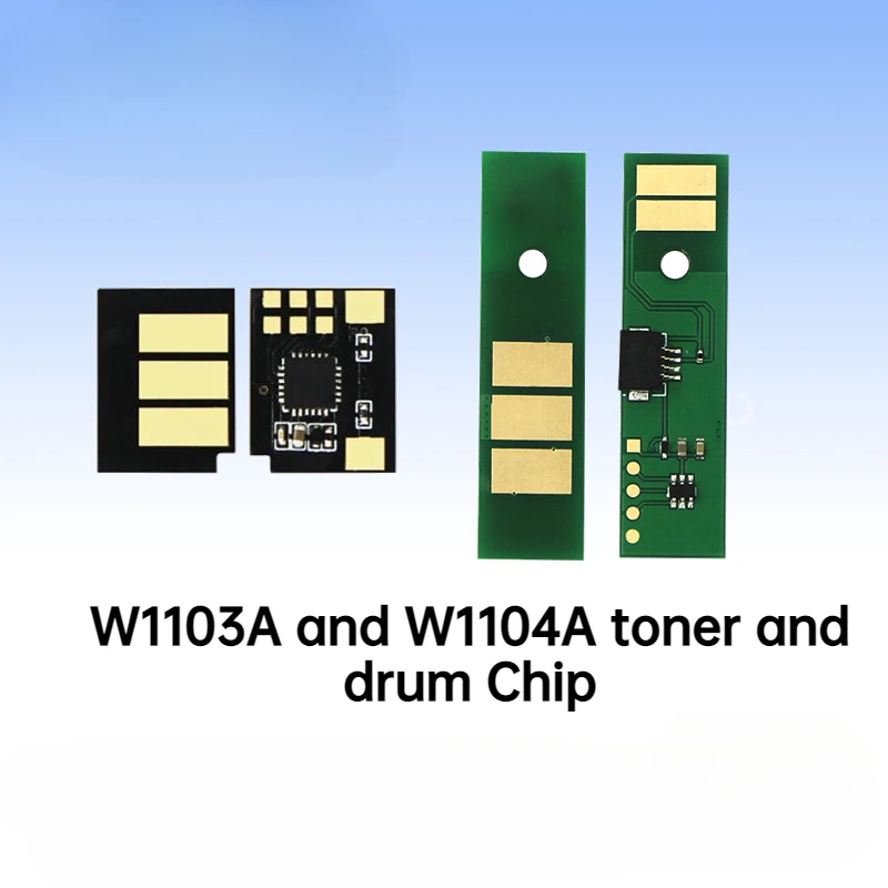 W1104A W1103A Toner Cartridge Chip for HP Neverstop Laser 1000a MFP 1200a wireless 1000w MFP1200w 1103A 1104A Printer Chips