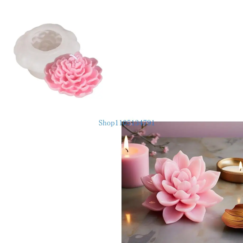 

Unique Candles and Decorative Pieces Crafting Silicone Mold for DIY Enthusiasts Resin Mold for Candle and Plaster Making