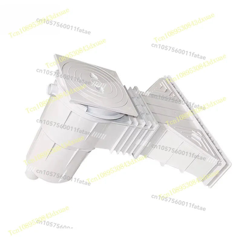 White Sports PVC Skimmer Wide Wall Spa and Pool Accessories